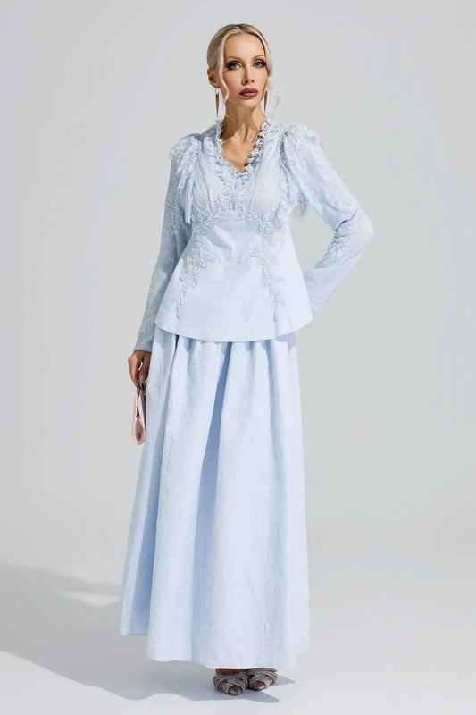 Aveline Lace Two-Piece Set