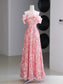 Priscilla sequin pink maxi dress