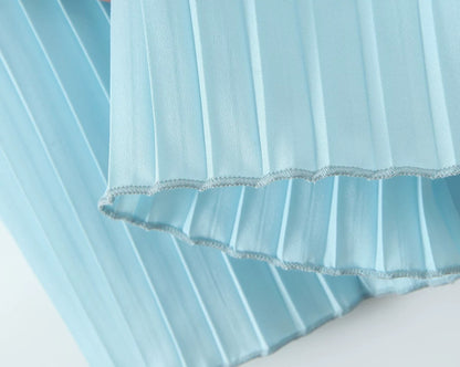Céleste Pleated Bustier Gown
