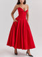 Lady strapless midi dress