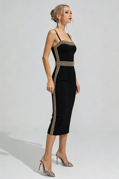 Amara Embellished Midi Dress