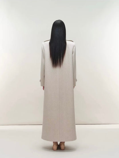 Camille Double-Breasted Maxi Coat
