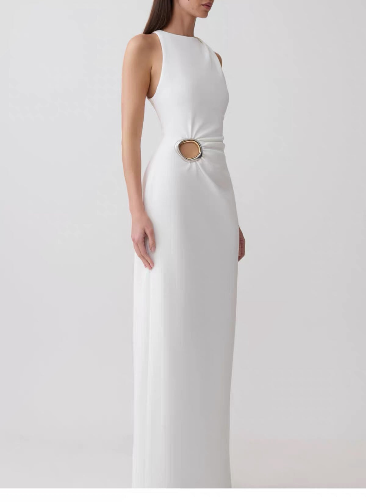 Sorelle Ring Detail Maxi Dress