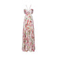 Adriana floral maxi dress