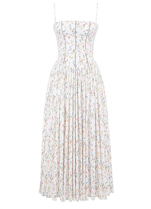 Ysabella White maxi dressi