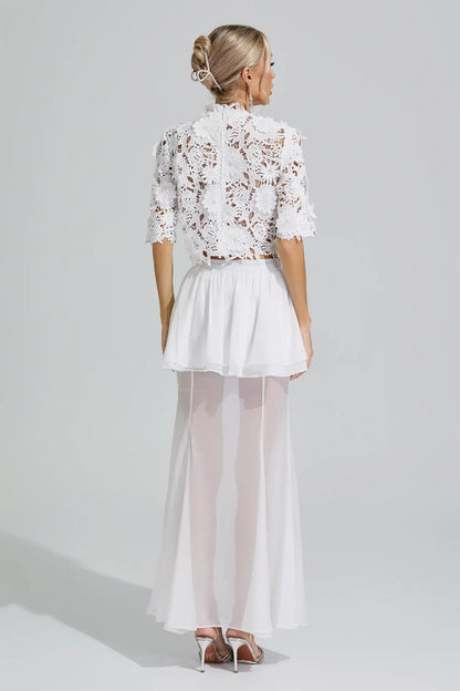 Elara Lace Two-Piece Set