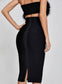 Mel black pencil skirt (8265307193582)