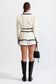 Beige Tweed shorts (8284719808750)