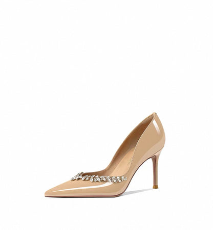 Jolie Crystal Embellished Pumps
