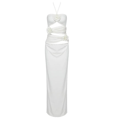 Fleur Cut-Out Midi Dress