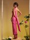 Joselyn crystal pink maxi dress