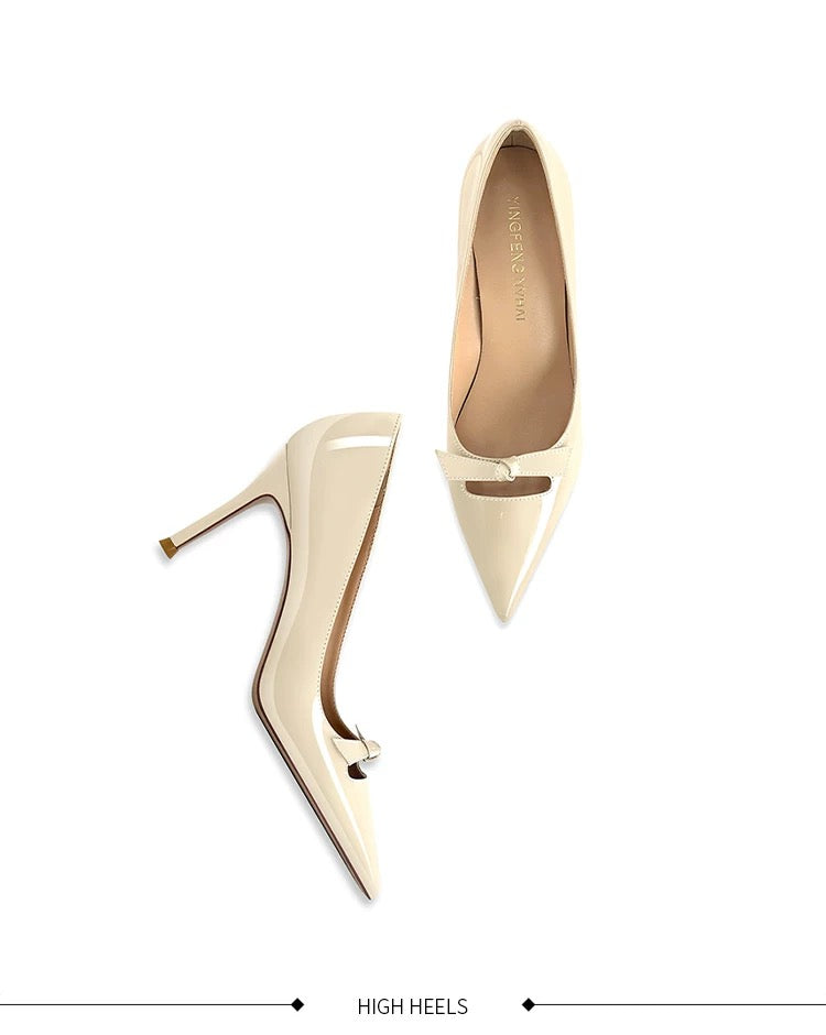 Ivory Patent Bow Pumps