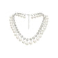 Pearls & crystals necklace