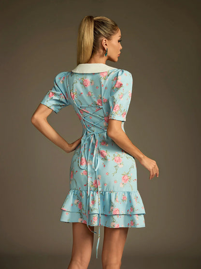 Rosemary Garden Collar Dress