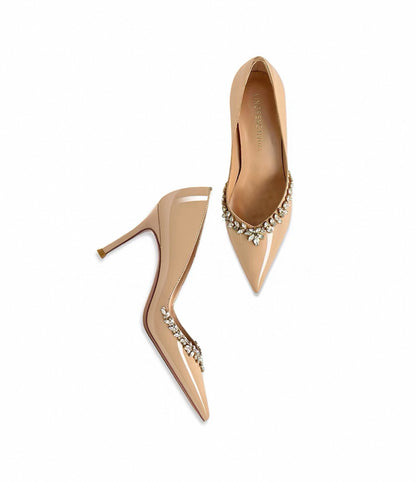 Jolie Crystal Embellished Pumps