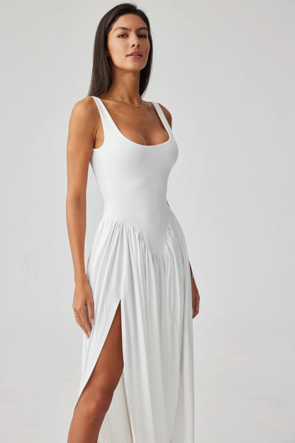Naya Sculpt Drape Maxi Dress