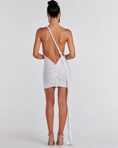 Eloise backless mini dress