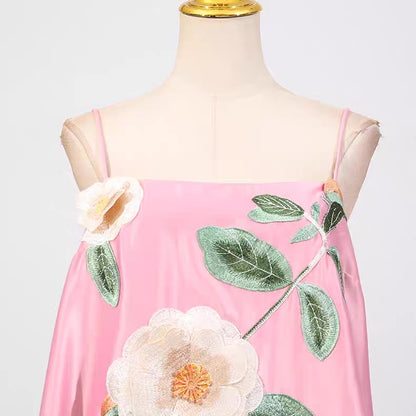 Soleil Blossom A-Line Mini Dress