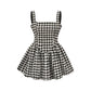 Lison houndstooth mini dress