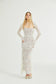 White Lace maxi dress