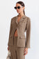 Light brown blazer/suit set (8306821365998)