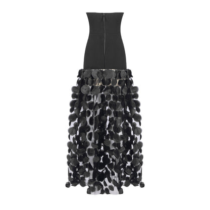 Ophelia Illusion Tulle Gown