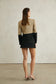 Sequin blazer/skirt set