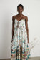 Philippine floral maxi dress