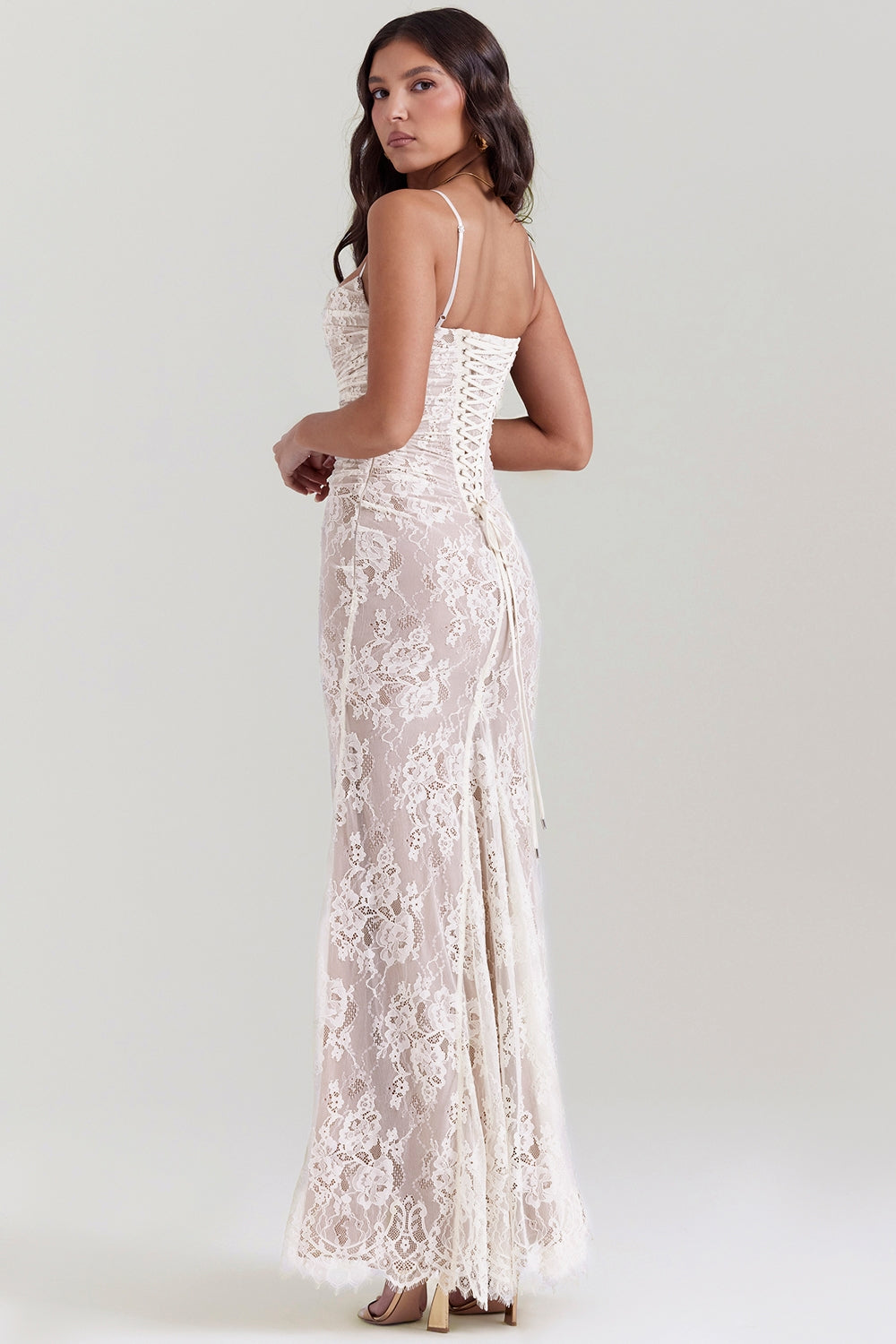Celi Lace Maxi Dress