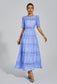 Courtney blue maxi dress