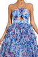 Lulu blue floral maxi dress