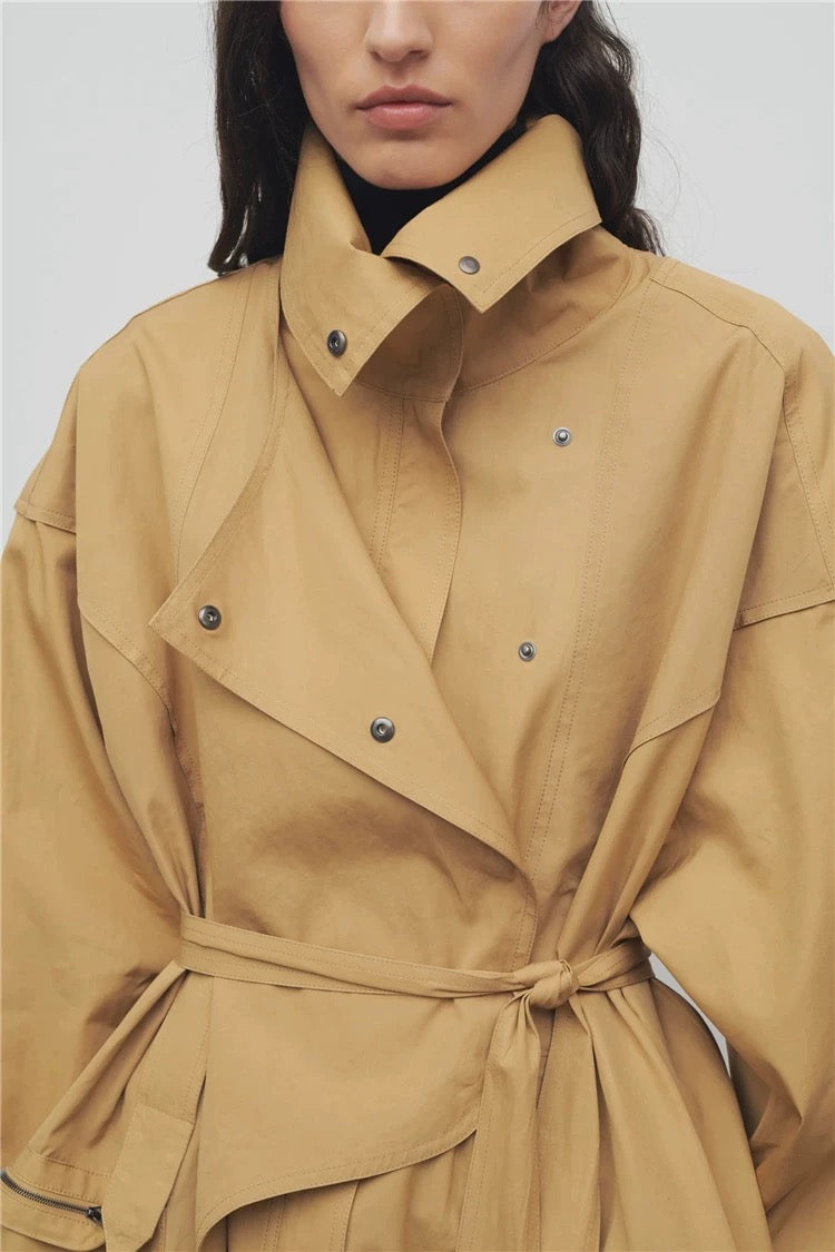 Sahara Belted Cotton Jacket
