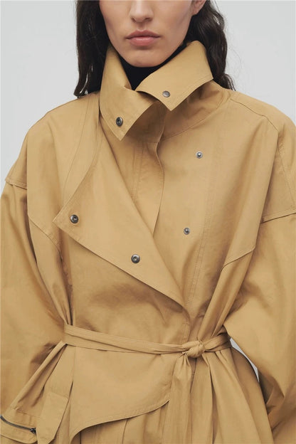 Sahara Belted Cotton Jacket