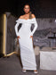 Kiana off shoulder maxi dress