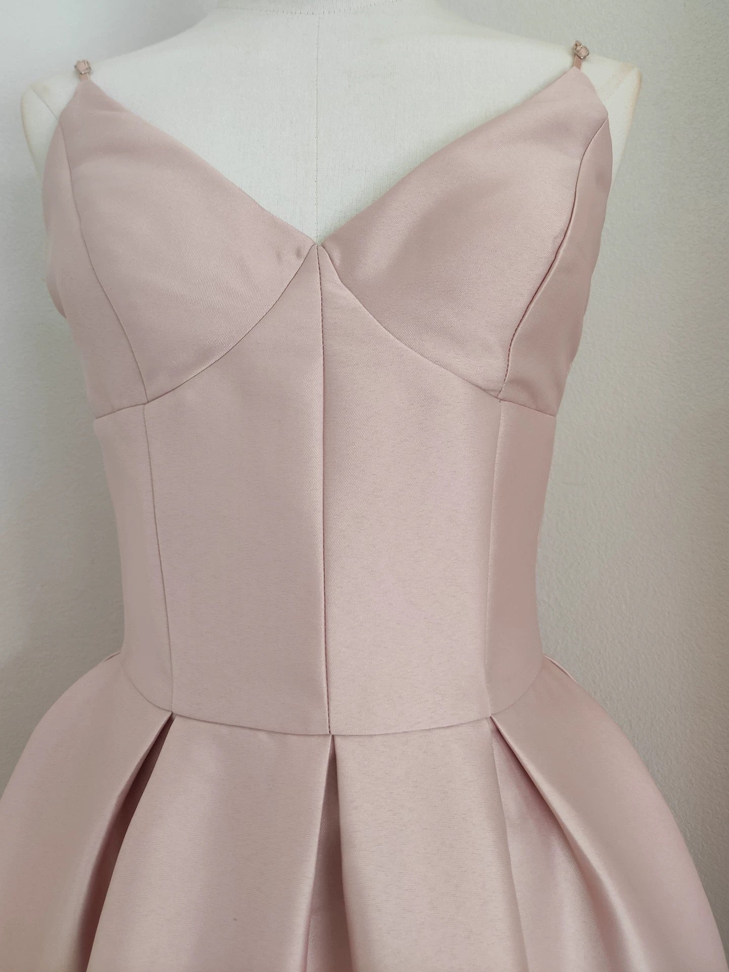 Camille Satin Midi Dress