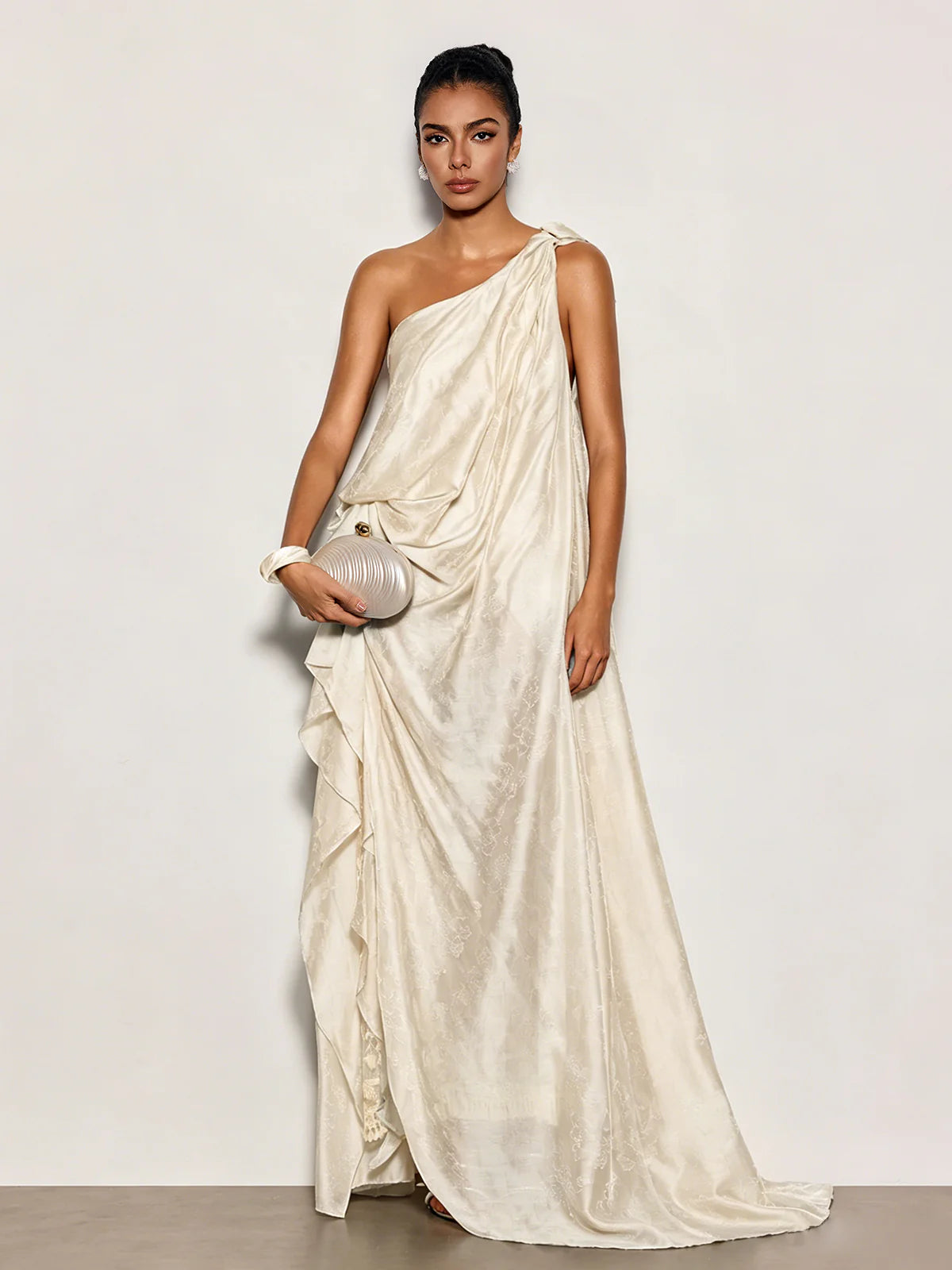 Celeste Drape Goddess Gown