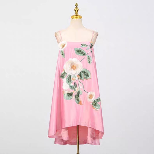 Soleil Blossom A-Line Mini Dress