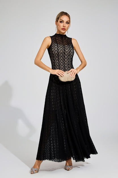 Margot Lace Illusion Gown
