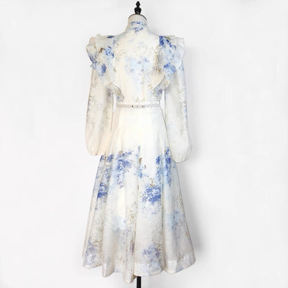 Vivienne Garden Ruffle Midi Set
