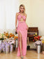 Temi cutout pink maxi dress