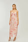 Sylvie floral maxi dress