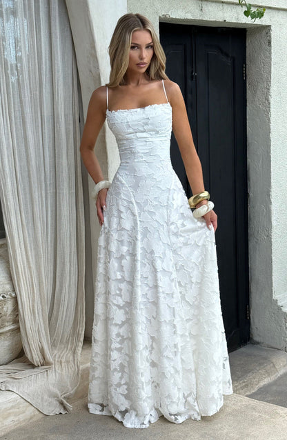 Rosalie Lace Backless Maxi Dress