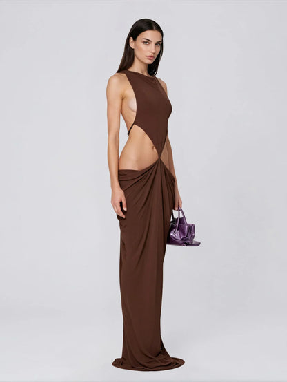 Seraphine Open-Back Gown