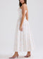 Ysabella White maxi dressi