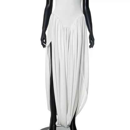 Naya Sculpt Drape Maxi Dress