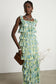 Cesca floral maxi dress