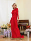 Sia red maxi dress