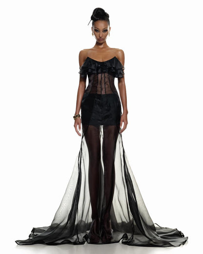 Akiko Maxi dress Black