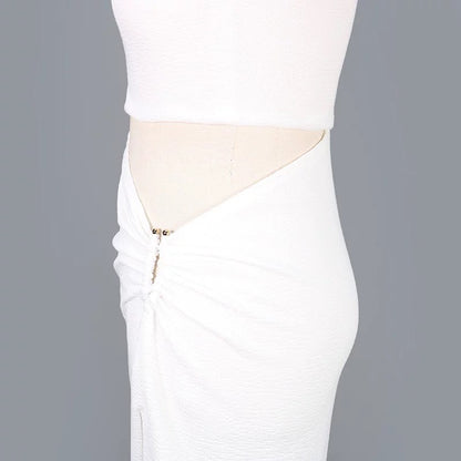 Liora Cutout Asymmetric Slit Dress