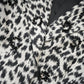 Leopard crystal blazer